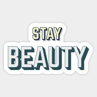 BEAUTY STAY Sticker